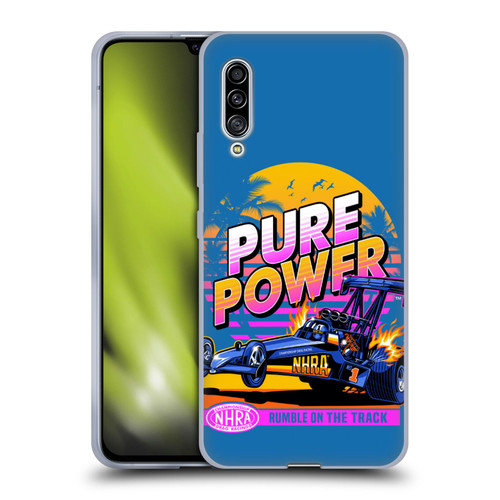 National Hot Rod Association Graphics Pure Power Soft Gel Case for Samsung Galaxy A90 5G (2019)