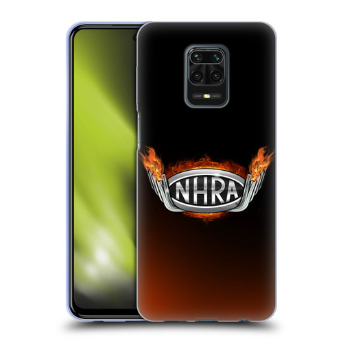National Hot Rod Association Graphics Fire Logo Soft Gel Case for Xiaomi Redmi Note 9 Pro/Redmi Note 9S