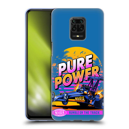 National Hot Rod Association Graphics Pure Power Soft Gel Case for Xiaomi Redmi Note 9 Pro/Redmi Note 9S