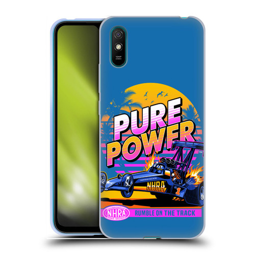 National Hot Rod Association Graphics Pure Power Soft Gel Case for Xiaomi Redmi 9A / Redmi 9AT