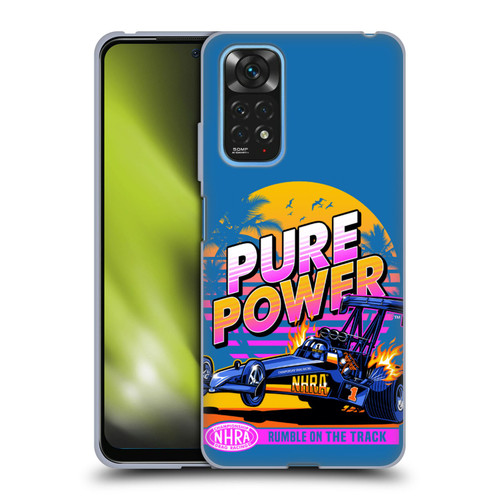 National Hot Rod Association Graphics Pure Power Soft Gel Case for Xiaomi Redmi Note 11 / Redmi Note 11S
