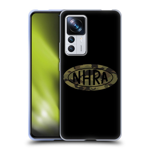 National Hot Rod Association Graphics Camouflage Logo Soft Gel Case for Xiaomi 12T Pro