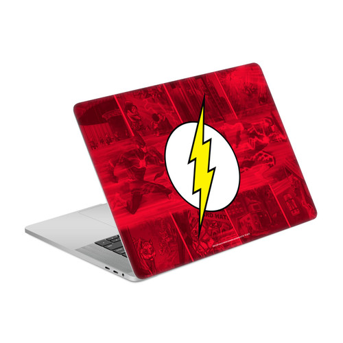 The Flash DC Comics Comic Book Art Logo Vinyl Sticker Skin Decal Cover for Apple MacBook Pro 15.4" A1707/A1990