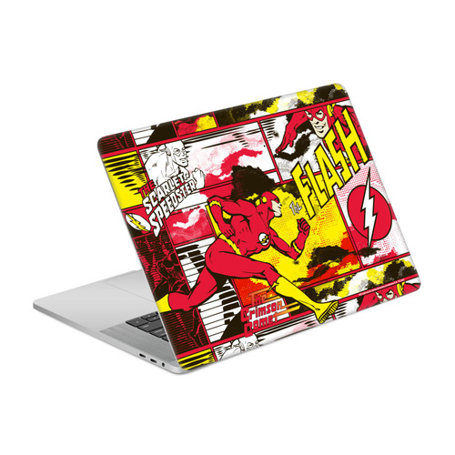 The Flash DC Comics Comic Book Art Panel Collage Vinyl Sticker Skin Decal Cover for Apple MacBook Pro 15.4" A1707/A1990