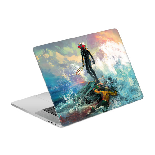 Aquaman DC Comics Comic Book Cover Black Manta Painting Vinyl Sticker Skin Decal Cover for Apple MacBook Pro 15.4" A1707/A1990