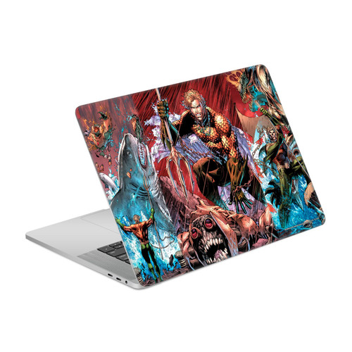 Aquaman DC Comics Comic Book Cover Collage Vinyl Sticker Skin Decal Cover for Apple MacBook Pro 15.4" A1707/A1990