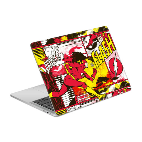 The Flash DC Comics Comic Book Art Panel Collage Vinyl Sticker Skin Decal Cover for Apple MacBook Pro 13.3" A1708