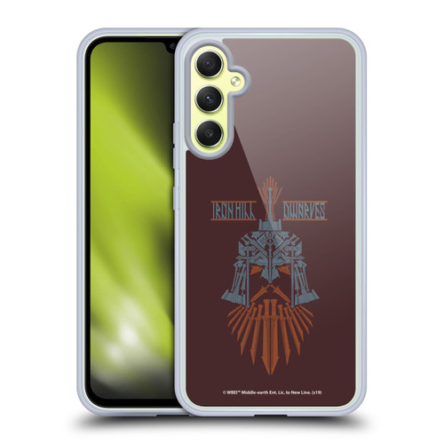 The Hobbit The Battle of the Five Armies Graphics Ironhil Dwarves Soft Gel Case for Samsung Galaxy A34 5G