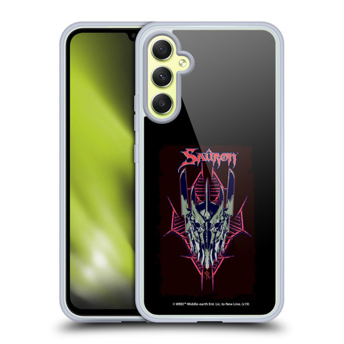 The Hobbit The Battle of the Five Armies Graphics Sauron Soft Gel Case for Samsung Galaxy A34 5G