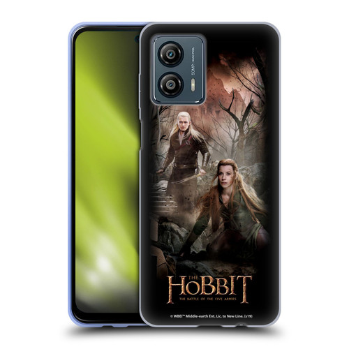 The Hobbit The Battle of the Five Armies Posters Elves Soft Gel Case for Motorola Moto G53 5G