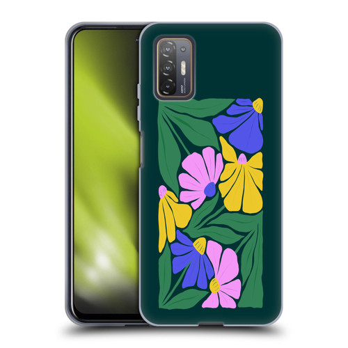 Ayeyokp Plants And Flowers Summer Foliage Flowers Matisse Soft Gel Case for HTC Desire 21 Pro 5G