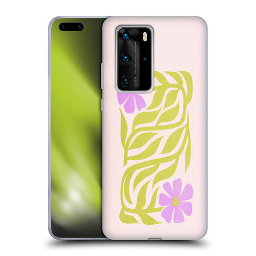 Ayeyokp Plants And Flowers Flower Market Les Fleurs Color Soft Gel Case for Huawei P40 Pro / P40 Pro Plus 5G