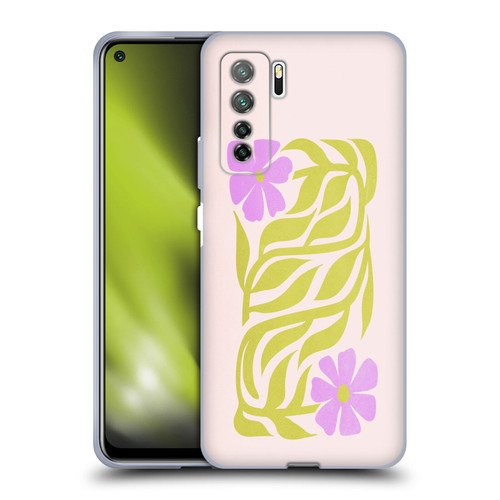 Ayeyokp Plants And Flowers Flower Market Les Fleurs Color Soft Gel Case for Huawei Nova 7 SE/P40 Lite 5G