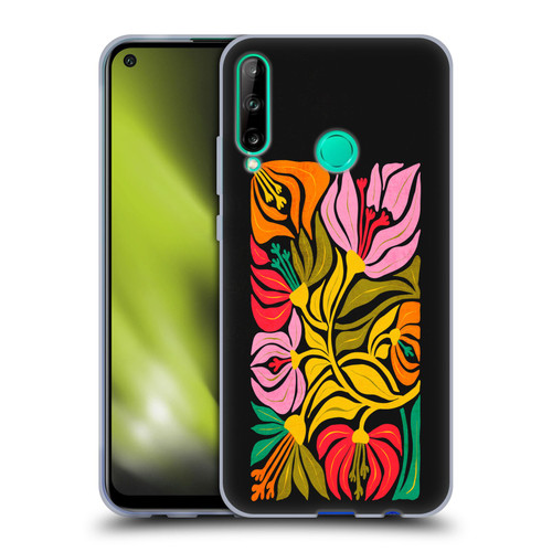 Ayeyokp Plants And Flowers Flor De Mar Flower Market Soft Gel Case for Huawei P40 lite E