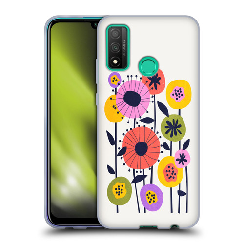 Ayeyokp Plants And Flowers Minimal Flower Market Soft Gel Case for Huawei P Smart (2020)