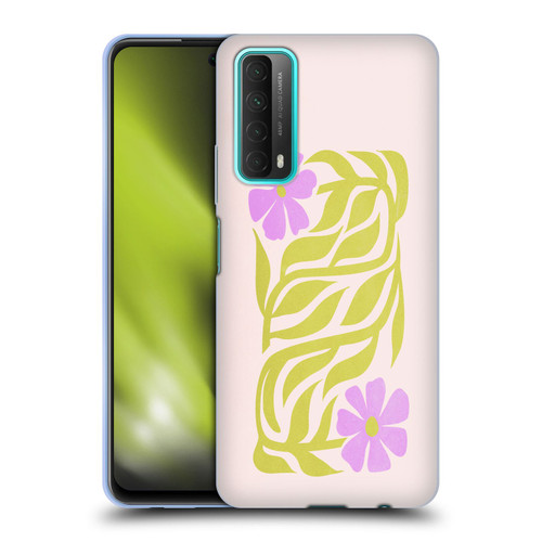 Ayeyokp Plants And Flowers Flower Market Les Fleurs Color Soft Gel Case for Huawei P Smart (2021)