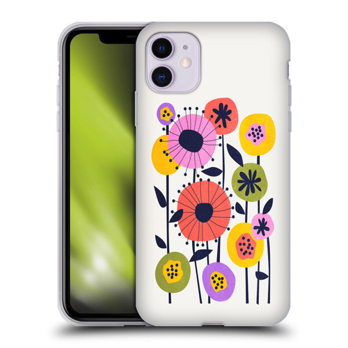 Ayeyokp Plants And Flowers Minimal Flower Market Soft Gel Case for Apple iPhone 11