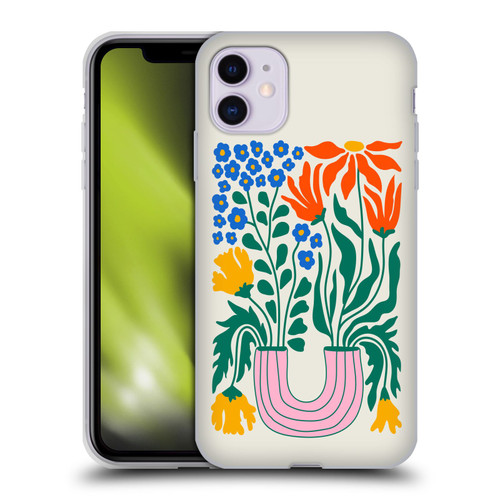 Ayeyokp Plants And Flowers Withering Flower Market Soft Gel Case for Apple iPhone 11