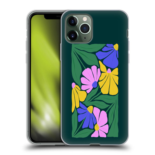 Ayeyokp Plants And Flowers Summer Foliage Flowers Matisse Soft Gel Case for Apple iPhone 11 Pro