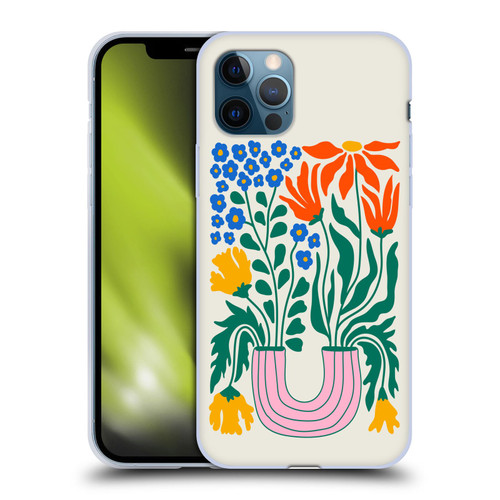 Ayeyokp Plants And Flowers Withering Flower Market Soft Gel Case for Apple iPhone 12 / iPhone 12 Pro