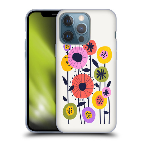 Ayeyokp Plants And Flowers Minimal Flower Market Soft Gel Case for Apple iPhone 13 Pro