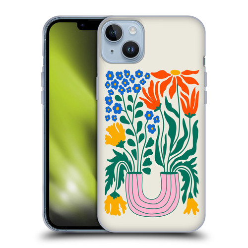 Ayeyokp Plants And Flowers Withering Flower Market Soft Gel Case for Apple iPhone 14 Plus