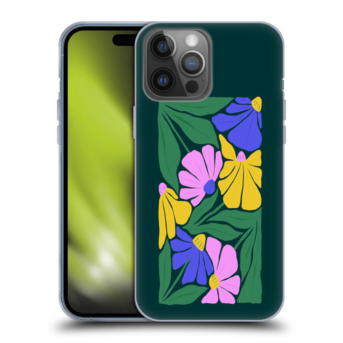 Ayeyokp Plants And Flowers Summer Foliage Flowers Matisse Soft Gel Case for Apple iPhone 14 Pro Max