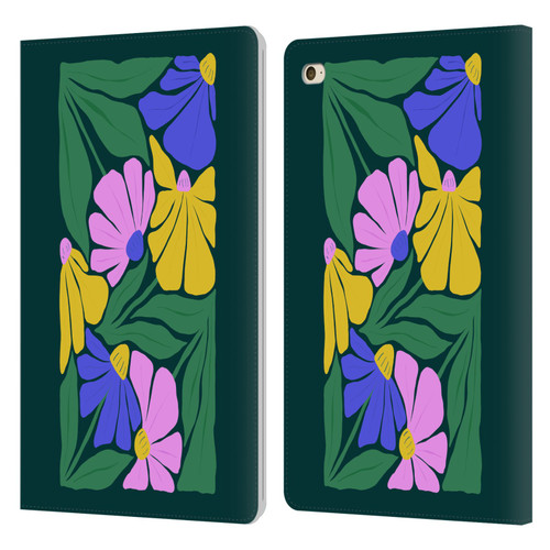 Ayeyokp Plants And Flowers Summer Foliage Flowers Matisse Leather Book Wallet Case Cover For Apple iPad mini 4
