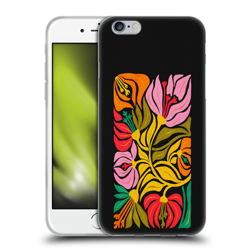 Ayeyokp Plants And Flowers Flor De Mar Flower Market Soft Gel Case for Apple iPhone 6 / iPhone 6s
