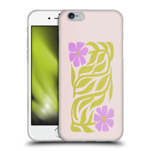 Ayeyokp Plants And Flowers Flower Market Les Fleurs Color Soft Gel Case for Apple iPhone 6 / iPhone 6s