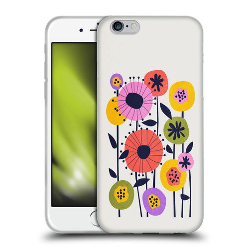 Ayeyokp Plants And Flowers Minimal Flower Market Soft Gel Case for Apple iPhone 6 / iPhone 6s