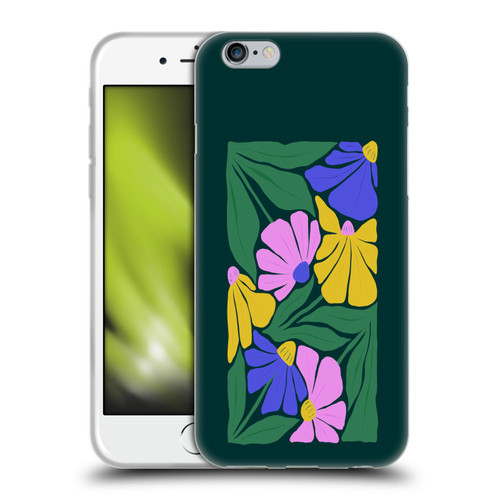 Ayeyokp Plants And Flowers Summer Foliage Flowers Matisse Soft Gel Case for Apple iPhone 6 / iPhone 6s