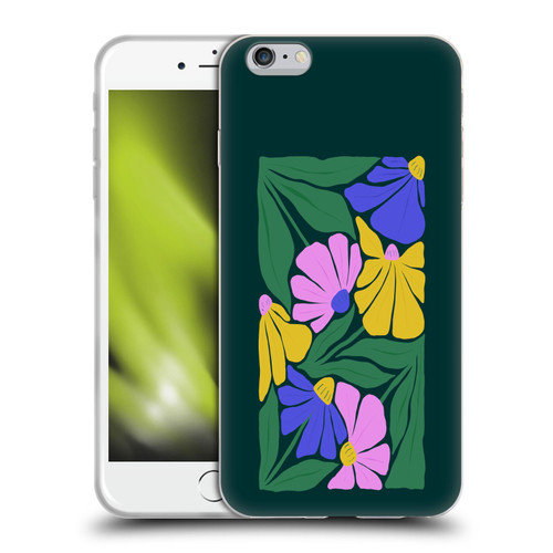 Ayeyokp Plants And Flowers Summer Foliage Flowers Matisse Soft Gel Case for Apple iPhone 6 Plus / iPhone 6s Plus