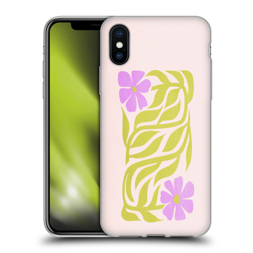 Ayeyokp Plants And Flowers Flower Market Les Fleurs Color Soft Gel Case for Apple iPhone X / iPhone XS