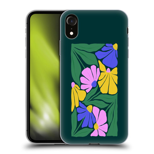 Ayeyokp Plants And Flowers Summer Foliage Flowers Matisse Soft Gel Case for Apple iPhone XR