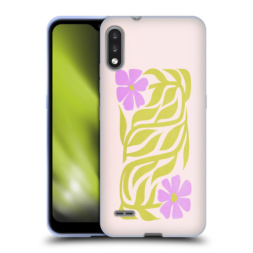 Ayeyokp Plants And Flowers Flower Market Les Fleurs Color Soft Gel Case for LG K22