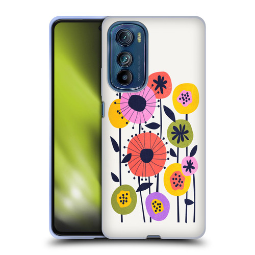 Ayeyokp Plants And Flowers Minimal Flower Market Soft Gel Case for Motorola Edge 30