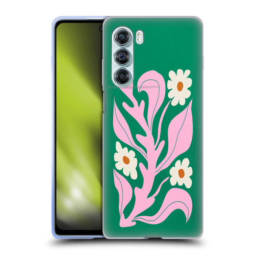 Ayeyokp Plants And Flowers Green Les Fleurs Color Soft Gel Case for Motorola Edge S30 / Moto G200 5G