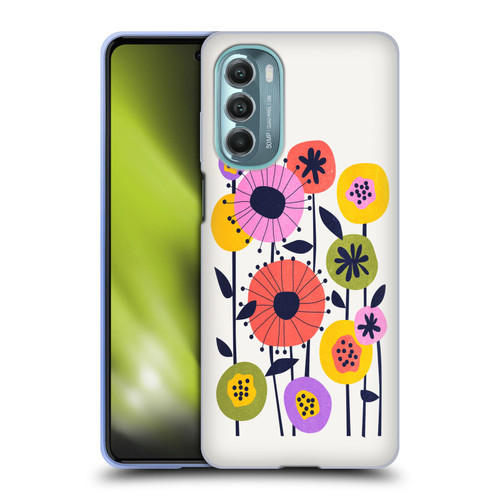 Ayeyokp Plants And Flowers Minimal Flower Market Soft Gel Case for Motorola Moto G Stylus 5G (2022)