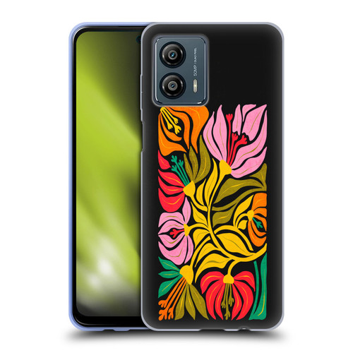 Ayeyokp Plants And Flowers Flor De Mar Flower Market Soft Gel Case for Motorola Moto G53 5G