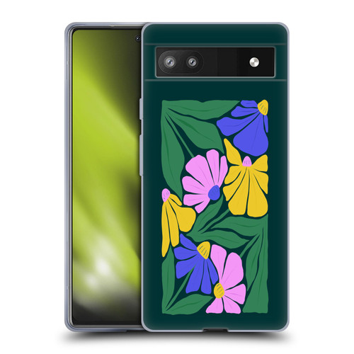 Ayeyokp Plants And Flowers Summer Foliage Flowers Matisse Soft Gel Case for Google Pixel 6a