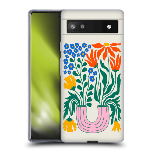 Ayeyokp Plants And Flowers Withering Flower Market Soft Gel Case for Google Pixel 6a