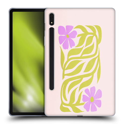 Ayeyokp Plants And Flowers Flower Market Les Fleurs Color Soft Gel Case for Samsung Galaxy Tab S8