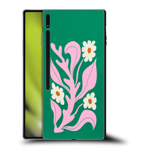 Ayeyokp Plants And Flowers Green Les Fleurs Color Soft Gel Case for Samsung Galaxy Tab S8 Ultra
