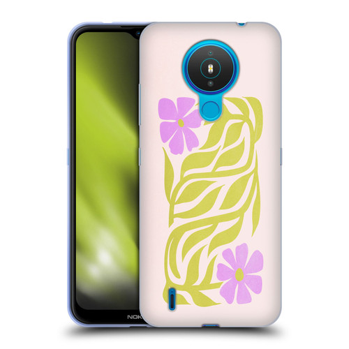 Ayeyokp Plants And Flowers Flower Market Les Fleurs Color Soft Gel Case for Nokia 1.4