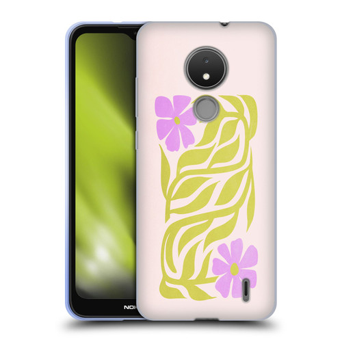 Ayeyokp Plants And Flowers Flower Market Les Fleurs Color Soft Gel Case for Nokia C21