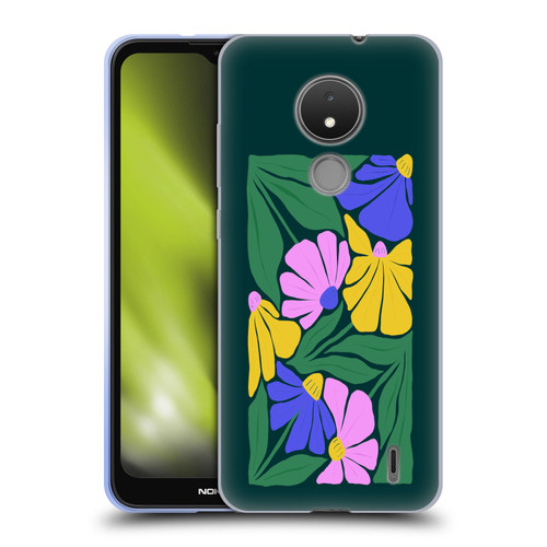 Ayeyokp Plants And Flowers Summer Foliage Flowers Matisse Soft Gel Case for Nokia C21