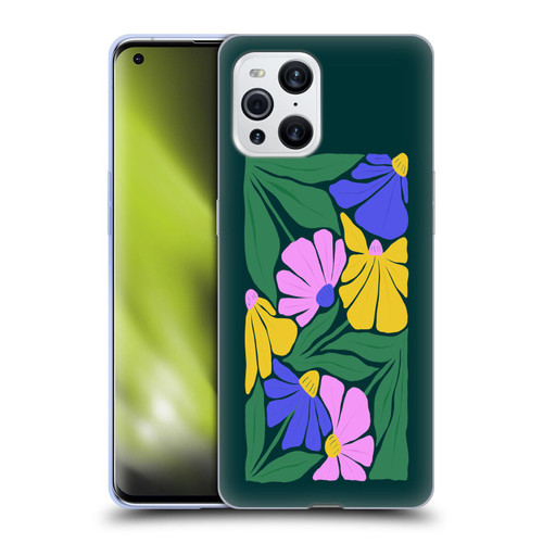 Ayeyokp Plants And Flowers Summer Foliage Flowers Matisse Soft Gel Case for OPPO Find X3 / Pro
