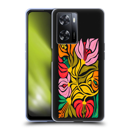 Ayeyokp Plants And Flowers Flor De Mar Flower Market Soft Gel Case for OPPO A57s