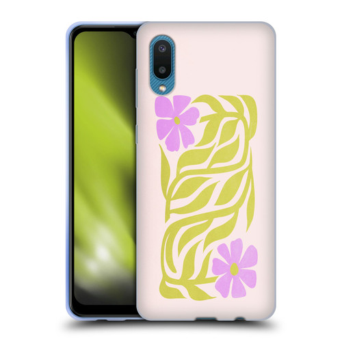 Ayeyokp Plants And Flowers Flower Market Les Fleurs Color Soft Gel Case for Samsung Galaxy A02/M02 (2021)